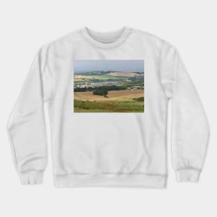 Linlithgow landscape of loch and Palace Crewneck Sweatshirt